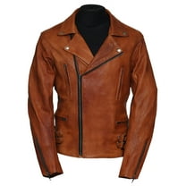 Pure Leather - Men's Easy Rider Motorcycle Leather Jacket
