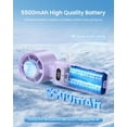 thumbnail image 4 of Turboventilador portátil portátil Kimguard con enfriador de hielo 5500 mAh, 4 of 7