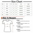 thumbnail image 3 of Womens Summer Tops Casual V Neck Solid Color Patchwork Sleeve Sleeve T-Shirt Ladies Beach Blouses Tees Tops for Women, 3 of 5