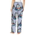 thumbnail image 3 of Daiia Police Car Women's Sleep Pant with Pockets and Drawstring,Pajama Pants-Medium, 3 of 9