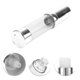 thumbnail image 3 of Ofertas Únicas 1 Pc Botella de Loción con Bomba Sin Aire Portátil de Medio Paquete para Viajes Camping al Aire Libre Gimnasio Tono Plateado-20ml, 3 of 6