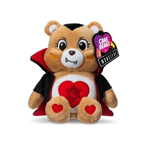 Care Bears Universal Monsters Fun Size Plush - Tenderheart Bear as Dracula