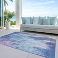 thumbnail image 6 of Addison Rugs Chantille Indoor/Outdoor Transitional Abstract Blue Washable Rectangle Rug, 10' x 14', 6 of 6