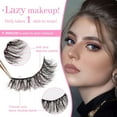 thumbnail image 2 of 10 Pairs False Short Lashes Fake Eyes Lashes Natural Look Fluffy Soft Cat Eye Lashes False Eyelashes, 2 of 6