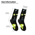 thumbnail image 5 of Invader Zim Show Planet Adult Socks Breathable Cozy Soft Crew Socks Novelty Casual Calf Stockings For Men Women, 5 of 8