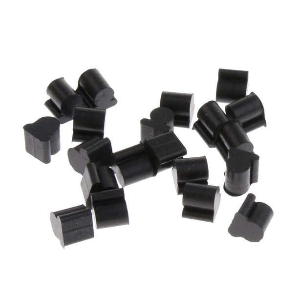 Las Mejores 20 Piezas de Instrumentos de Latón con Almohadillas de Silicona de Cuerno Alto para Hornist - .5mm .5mm Hugo Almohadillas de gel de sílice de cuerno