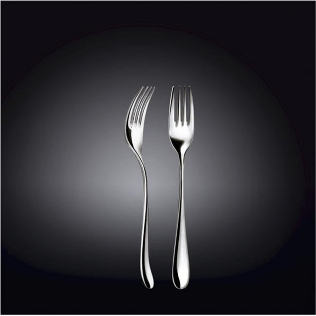 Wilmax 999107 Ensemble de Fourchettes à Dessert 7,5 Pouces de 6&44; Pack de 48