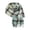 Light Green, variant on AWZXDE Elegant Gradient Plaid Winter Scarf With Tassels Unisex Thick Warm Soft Fashion Shawl Wrap Black