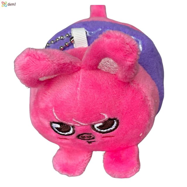 Llavero De Felpa Para Niños Colgante Muñeca Conveniente Fácil De Colgar