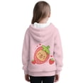 thumbnail image 3 of Pzuqiu Strawberry Hoodies for Kids Warm Fleece Children's Long Sleeve Sweatshirt Fashion Soft Fall Winter Clothes Versatile Lightness Practical Casual Clothes for Girls 4-5, 3 of 7