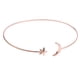 thumbnail image 5 of Brazalete abierto de Metal Hugo Simple Moon Star para mujer, 5 of 6