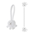 thumbnail image 2 of Hexang 10PCS Cable Cable Clips Cable Organizers Reusable Silicone Cords Organizers Multipurpose Silicone Magnet Ties For Home School, 2 of 4