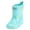 Sky Blue, variant on Generic kids Toddler Rain Boots Short Rain Boots for Easy On Lightweight Waterproof Rubber for Girls and Boys with Fun Patterns and Easy-On Handles(3-4 Years,Pink)