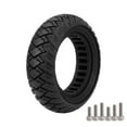 thumbnail image 1 of 10 Inch 80/65-6 Solid Tire 10X3.0 for Electric Scooter 255X80 Tire+Screws, 1 of 9