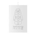 thumbnail image 1 of Bolsas de almacenamiento al vacío para colgar, bolsas transparentes que ahorran espacio para trajes, abrigos, chaquetas, 1 of 9
