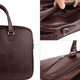 thumbnail image 4 of Lulumm Portafolio para Hombre en Piel Auténtica, Maletín Ejecutivo, Portafolio de Cuero con Llave, Hecho en México, Bolso de Hombro para Negocios, Oficina y Viajes, Tamaño Oficio 7449, 4 of 7