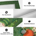 thumbnail image 6 of St. Patrick's Outdoor Rug for Patio/Deck/Porch, Non-Slip Large Area Rug 4 x 6 Ft, Green Lucky Plaid Gnomes Indoor Outdoor Rugs Washable Area Rugs, Reversible Camping Rug Carpet Runner, 6 of 8