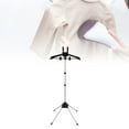 thumbnail image 1 of Foldable Adjustable Ironing Garment Stand, Adjustable Steamer Rack with Two Clips, and Height Settings, for Drying and Ironing Clothes, Accommodate Various Clothing Types, 1 of 7