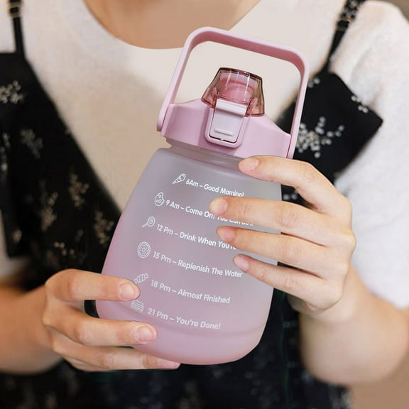 Tumblers with Lids And Straws, Tswift Large Capacity Portable Outdoor Cup Diy Student Student Back Botato Girls Bladed Strawing Cup Sports Cup Glass Straws Glass Water Bottles Tumbler Cups