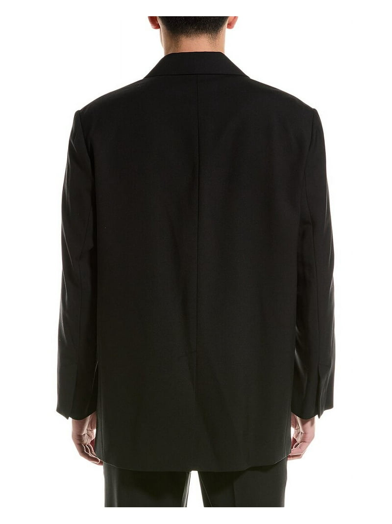 Helmut Lang mens Oversized Wool-Blend Blazer, 46, Black - Walmart.com