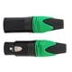 thumbnail image 3 of Adaptador de cable de micrófono con conectores XLR de 3 pines macho y hembra, color verde, 3 of 8