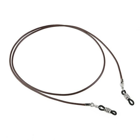 Worgeous Brown Eyeglass Sunglasses Chain with Adjustable Ends for Holding Glasses and Stylish Decoration