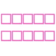 thumbnail image 2 of Neinkie 10Pcs Earrings Storage Box Multi-purpose Anti-oxidation Mini 3D Floating Picture Frame Jewelry Stone Presentation Case for Daily Use, 2 of 9