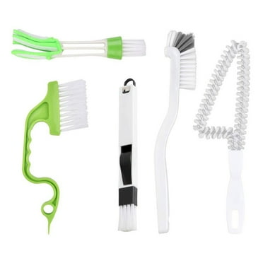 5pcs Groove Clean Brush Washable Detailing Brush Multi-use Corner