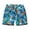 Blue, variant on Boys Summer Shorts Child Girls Casual Floral Printing Summer Hawaii Kids Clothes Beach Floral Pants