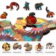 thumbnail image 4 of Unique Wooden Puzzles for Adults Squirrel Animal Shape Magic Wooden Jigsaw Puzzle Difficult Irregular Wooden Puzzles with Unique Pieces, 100 Piece, Sm, 4 of 4