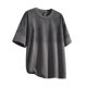thumbnail image 4 of Blusas y camisas de manga corta y cuello redondo para hombre, transpirables, ajustadas, de verano, deportivas, de secado rápido, de manga corta y cuello redondo., 4 of 8