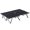 Black, variant on Outsunny 76" Two Person Folding Camping Cot with Carrying Bag, Green