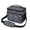 Dinosaur and Volcano-1, variant on Dinosaur and Volcano Navy Blue Insulated Lunch Box for Women Men, Medium Leakproof Cooler Bag with Adjustable Strap, 10"x6.7"x8"