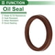 thumbnail image 3 of Sellos de Aceite Universales Únicos Bargains LHB Anillo de Sello Sello de Eje Rotativo 40x48x5.5mm Alta Presión Goma FKM Marrón 5 Pcs, 3 of 7