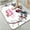 Christmas Birds and Wreath, variant on 1pc Whale Pattern Bathroom Rug Bathroom Decor and Accessories- Durable,Anti Slip,And Quick Drying,Suitable For Indoor/outdoor Use - Perfect For Bathrooms,Bedrooms,Kitchens