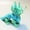 Green, variant on Articulated Kirin 3D Printed Qilin Mythical Beast Figure Flexible Jointed Oriental Creature for Desktop Ornament and Cultural Gift Display Purple