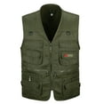 thumbnail image 2 of Photography Mens Fishing Vest Outdoor Waistcoat Hunting Zip Jacket XXL, 2 of 8