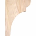 thumbnail image 3 of 5 1/2"W x 10"D x 14"H Yorktown Smooth Corbel, Douglas Fir, 3 of 9