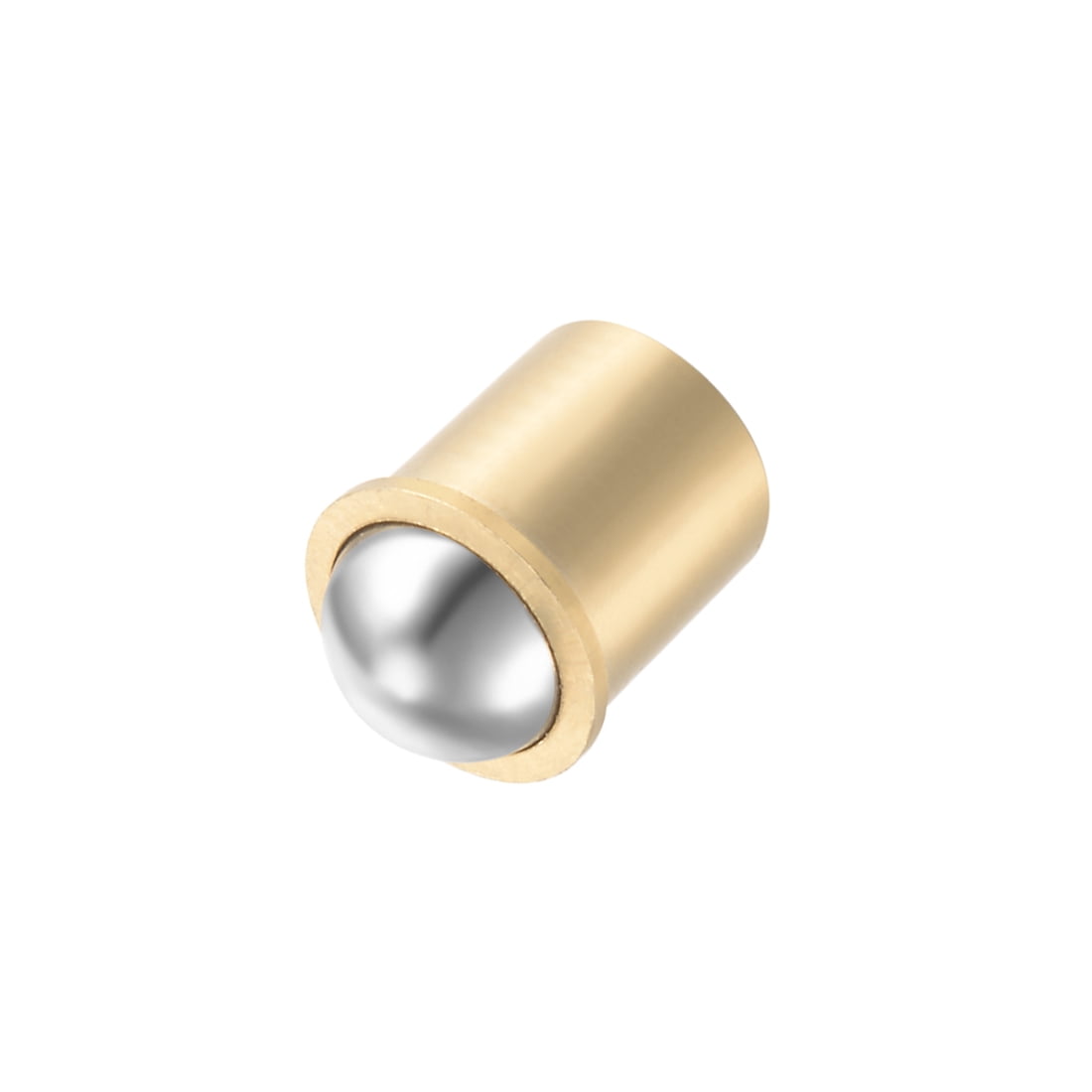 Unique Bargains 11mm Ball Dia Brass Electroplating Door Cabinet Ball Catch Latch Closures