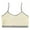 Yellow, variant on REDARER Crop Top Bra Girls Seamless Sports Bra Training Teen Bra Camisole Style Lightweight Seamless,Size 10-13 Years