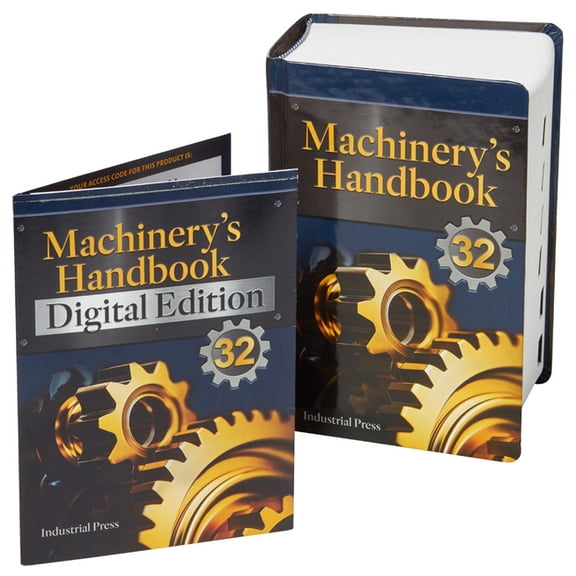 Machinery's Handbook & Digital Edition Combo: Toolbox, (Paperback)