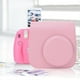 thumbnail image 3 of PU Leather Portable Single Shoulder Camera Case Protective Pouch Cover Bag for Fujifilm Instax mini8/8+/9(Light Pink ), 3 of 4