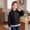 Black, variant on Zecgelong Winter Kids Zip Front Coat For Girls—Cozy Casual Jacket For Winter Comfort And Easy Warmth
