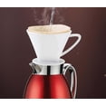 thumbnail image 2 of Cilio Venezia Insulated Coffee Carafe with Glass Liner 34 Ounce Red, 2 of 5
