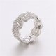 thumbnail image 3 of Anillo de Hip Hop Punk para hombres y mujeres, cadena de eslabones cubanos Iced Out, encanto ostentoso, joyería de circonita cúbica Micro pavé, joyería de rapero, 10mm, 3 of 5