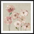 thumbnail image 2 of Art.com Delicate Pink Flowers Art Print by Asia Jensen, Black Frame Wall Art, 29" x 29", 2 of 5