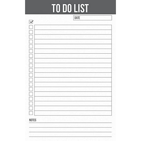 - Jot & Mark To Do List Magnetic Notepad 5.5-inch by 8.5-inch (50 sheets per pad)