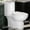 Gloss White, variant on Sunrinx Compact One Piece Modern 1.1/1.6 GPF Dual Flush Elongated One-Piece Toilet ADA Height 17" With Comfort Soft Close Seat(Seat Included)