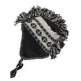 thumbnail image 2 of Top Headwear Peruvian Chullo Hat - Diamond - Grey/White, 2 of 3