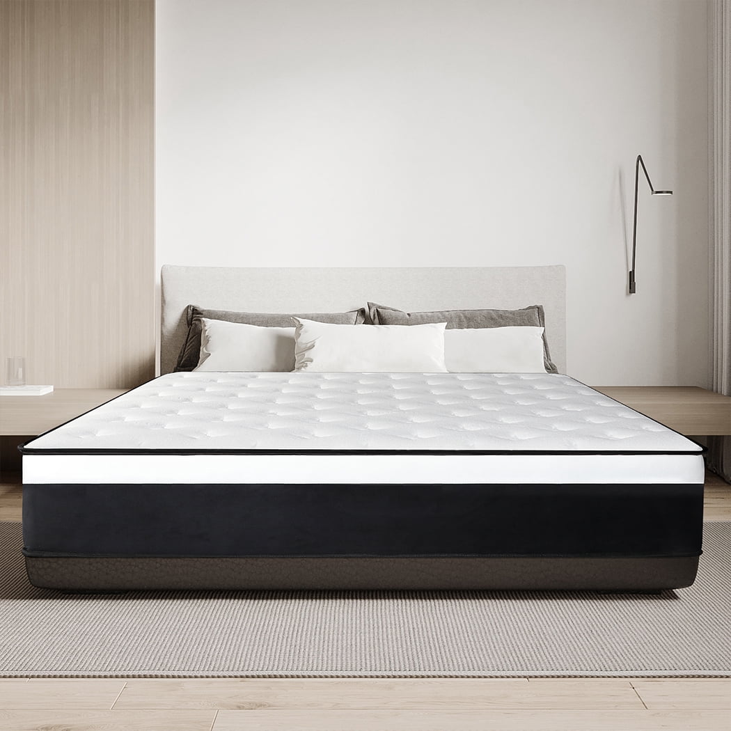 Queen Mattress, 12 inch Hybrid Mattress in a Box,Medium Firm